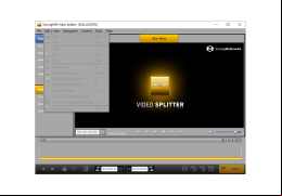 SolveigMM Video Splitter - edit-menu