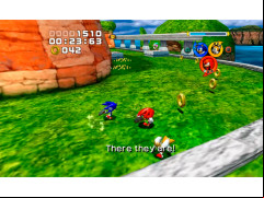 Sonic Heroes - running