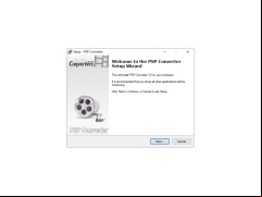 Sony PSP Video Converter - welcome
