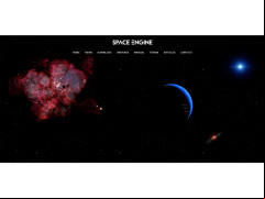 Space Engine - main-screen