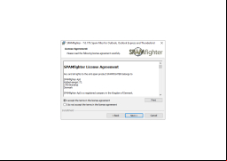 SPAMfighter - license-agreement