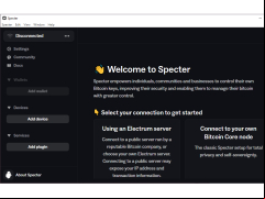Specter - main-screen