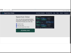 SpeedAutoClicker - website