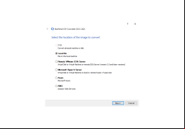 StarWind V2V Converter - main-screen