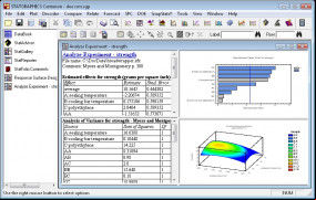 Statgraphics screenshot 1