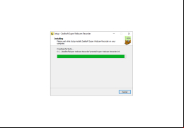 Super Webcam Recorder - installation-process
