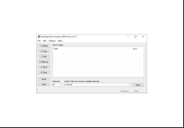 SysPrep Driver Scanner - main-screen