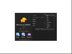 TablePlus - file-menu