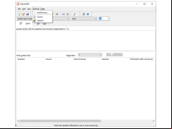 Teach2000 - settings-menu
