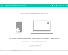 Tenorshare Android Data Recovery Pro - main-screen