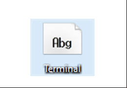 Terminal Font - main-file