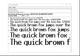 Terminal Font - installation-beginning