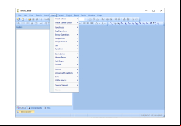 TeXnicCenter - math-menu