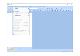 TeXnicCenter - view-menu