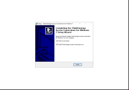 ThinkVantage Access Connections - installed