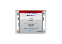 TI Connect - about-application