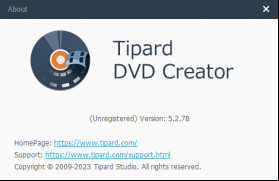 Tipard DVD Creator screenshot 2