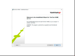 TomTom HOME - installation-process-main-screen
