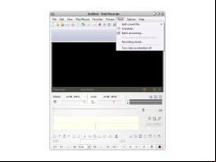 Total Recorder Editor Pro - tools-menu