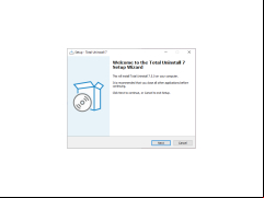 Total Uninstall - welcome-screen-setup