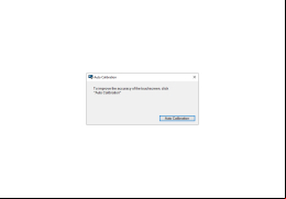 Touch Screen Auto Calibration - main-screen