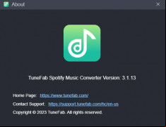 TuneFab Spotify Music Converter screenshot 3