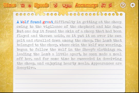 Typing Speed Test screenshot 1