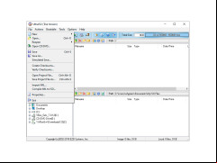 UltraISO - file-menu