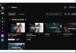 uPlay - library