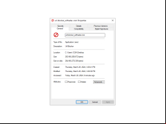 Url Blocker - properties