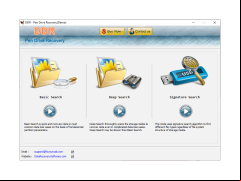 USB Flash Drive Recovery - main-screen
