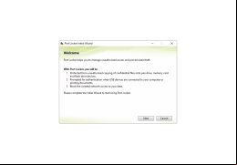 USB Port Locked - welcome-screen