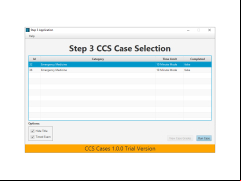 USMLE Step 3 CCS Case Simulator - main-screen