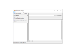 VB Decompiler Lite - file-menu