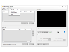 Video Edit Master - help-menu