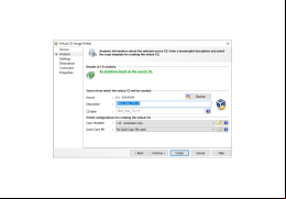 Virtual CD - create-new-image