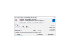 Virtual Drive - welcome-screen