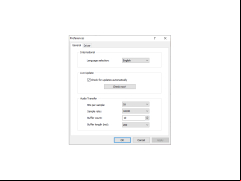 Virtual Sound Card (VSC) - settings-menu