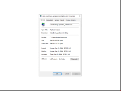Vista Boot Logo Generator - properties