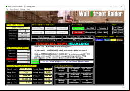 Wall Street Raider - main-screen