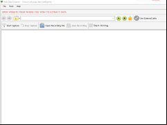Web Data Extractor - main-screen