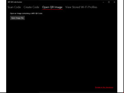 WiFi QR Code Scanner - open-file
