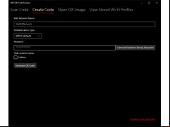 WiFi QR Code Scanner - create-code