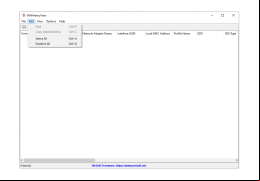 WifiHistoryView - edit-menu