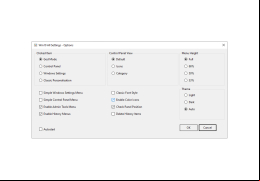 Win10 All Settings - options