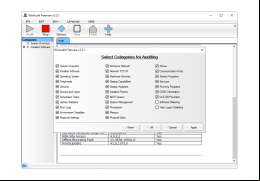 WinAudit - options