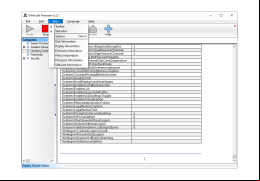 WinAudit - view-menu