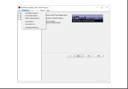 WinHTTrack - preferences