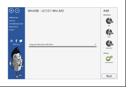 WinUSB Maker Tool - main-screen