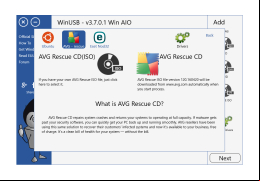 WinUSB Maker Tool - avg-rescue-iso